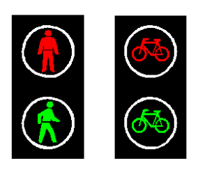 Crossing phases are for the person using the crossing