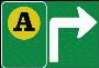 Alternative route marker