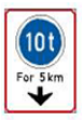 Overhead lane use control by regulation