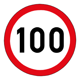 The road limit applies without a reminder sign