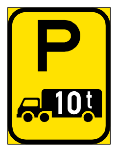 Goods vehicles over the indicated gross vehicle mass reservation