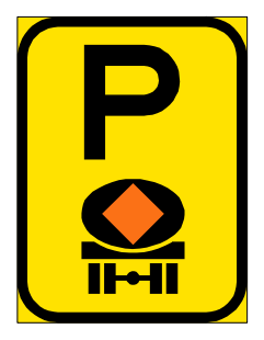 Vehicles conveying hazardous substances reservation