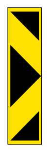 Danger plates • Delineator plates
