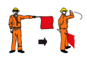 Stop, proceed and warning are distinct
