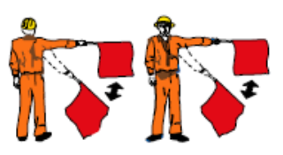 Stop, proceed and warning are distinct